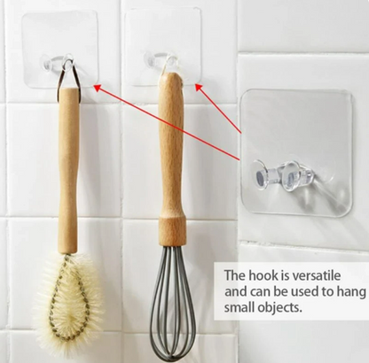 Wall Storage Hook Punch-Free 10pcs